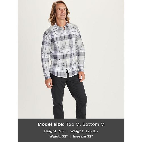 Marmot Parkfield Clothes - Mens Shirts Blue CA5926704 Canada